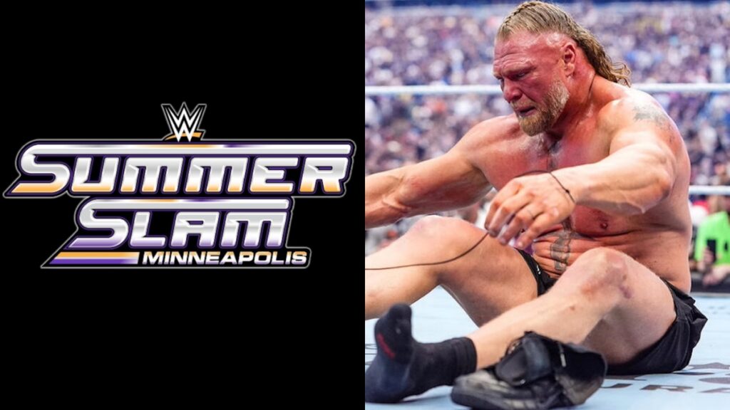 WWE SummerSlam 2026 logo with Brock Lesnar