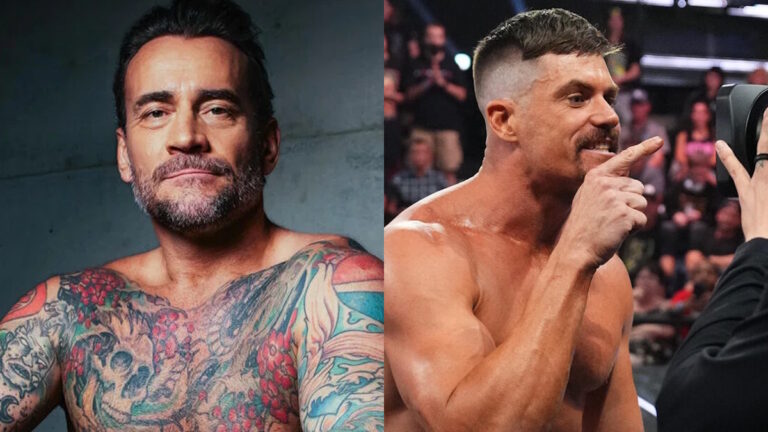 WWE stars CM Punk and Grayson Waller