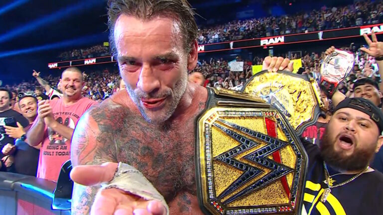 Undisputed WWE Champion CM Punk