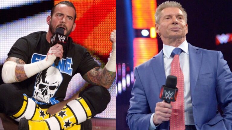 CM Punk WWE pipe bomb in 2011 and Vince McMahon