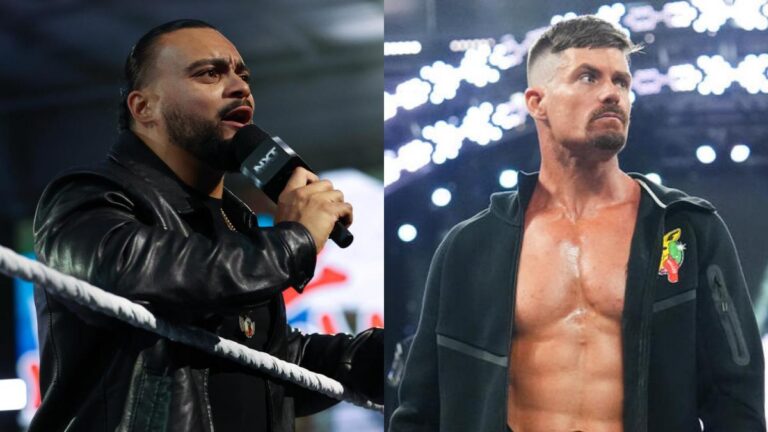 WWE stars Cruz Montana (fka Mike Santana) and Grayson Waller on NXT