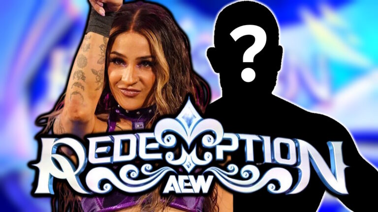 AEW Redemption logo and former WWE star Dakota Kai