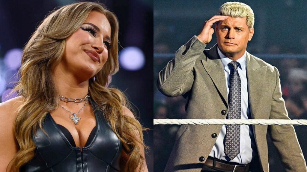 WWE's Fallon Henley and Cody Rhodes