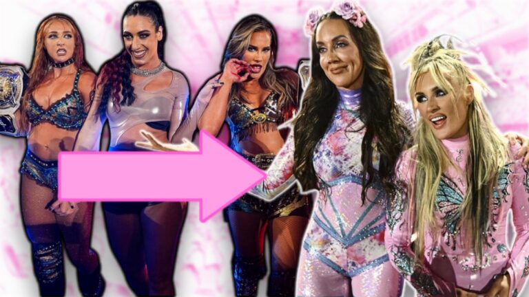 WWE's Fatal Influence and Chelsea Green and Tiffany Stratton