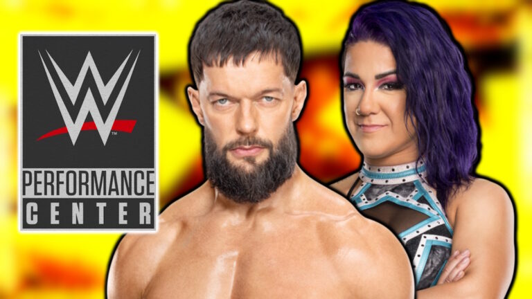 WWE stars Finn Balor and Bayley