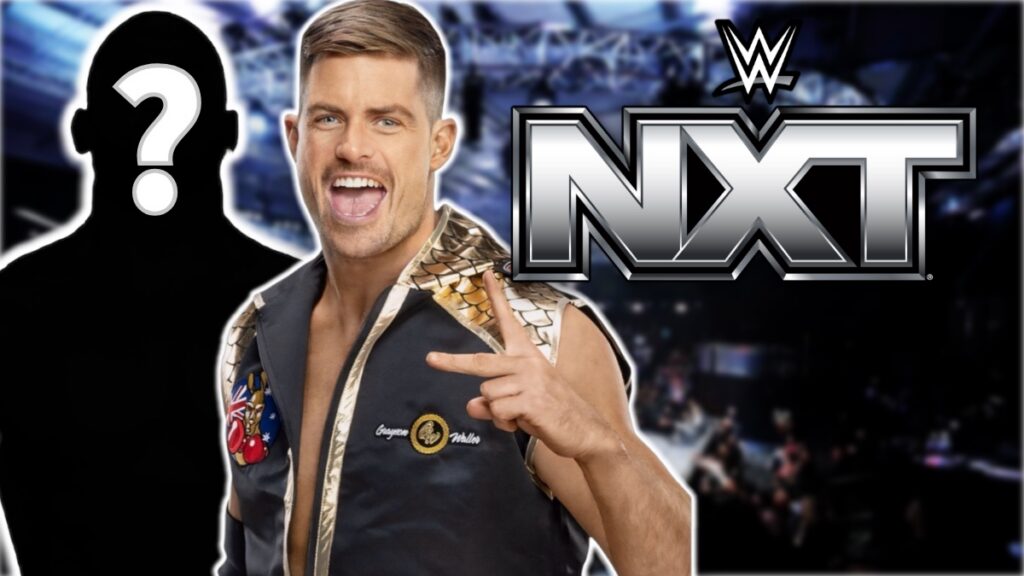 WWE NXT logo with Grayson Waller