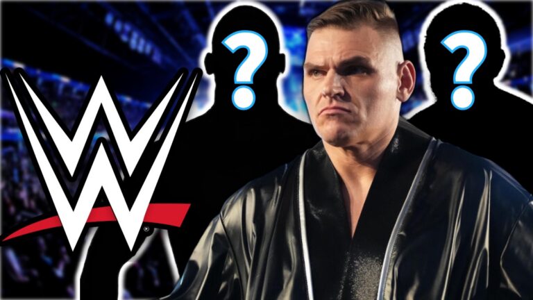 GUNTHER and WWE logo
