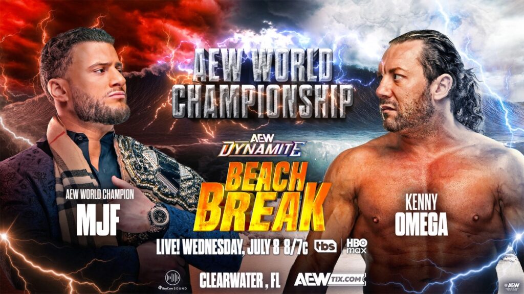 AEW Dynamite Beach Break: Kenny Omega vs MJF
