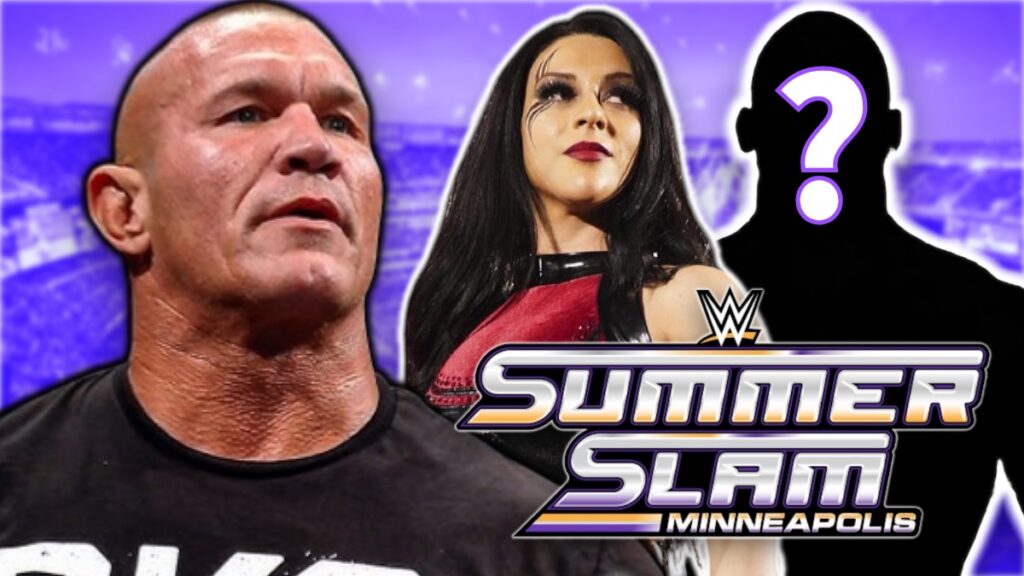 WWE SummerSlam 2026 logo with Randy Orton and Stephanie Vaquer