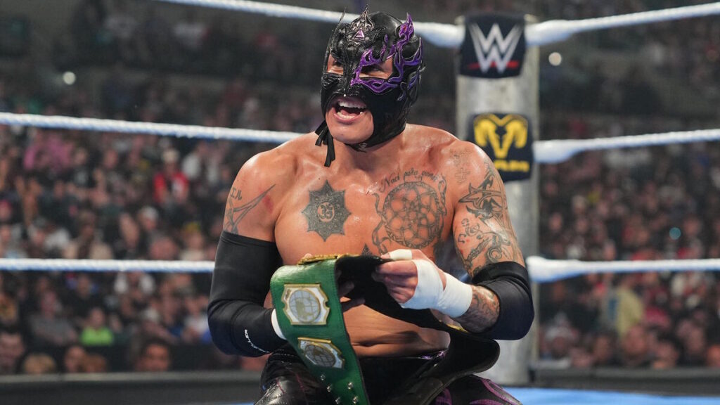 WWE AAA Cruiserweight Champion Rey Fenix.