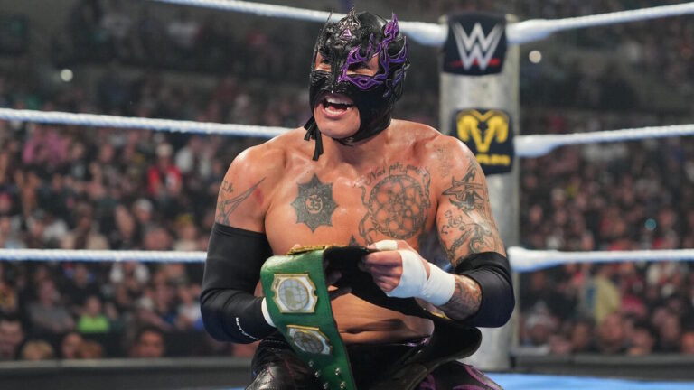 WWE AAA Cruiserweight Champion Rey Fenix.