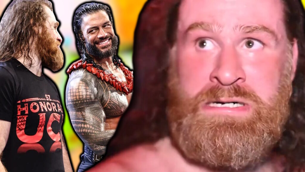 WWE stars Sami Zayn and Roman Reigns