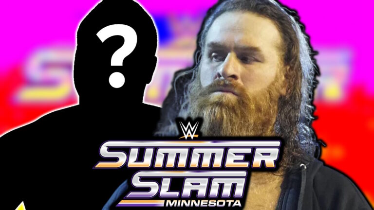 WWE SummerSlam logo and Sami Zayn