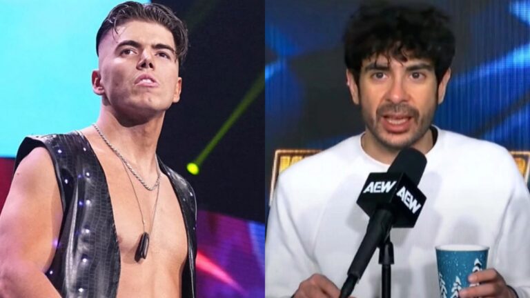 AEW President Tony Khan and Sammy Guevara