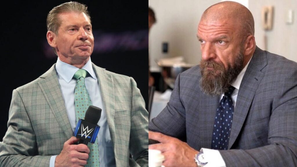 WWE's Triple H and Vince McMahon