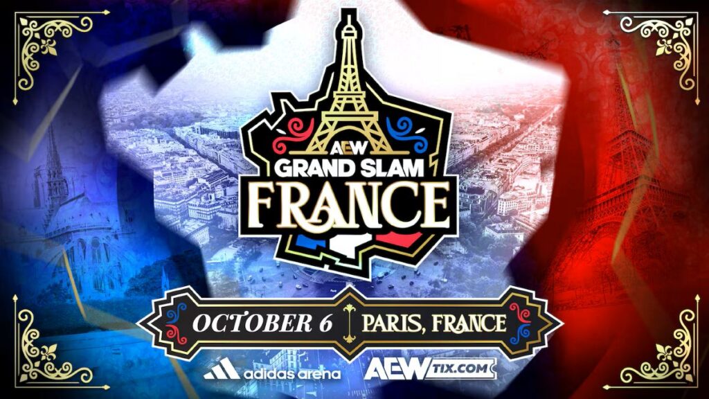 AEW Grand Slam France logo