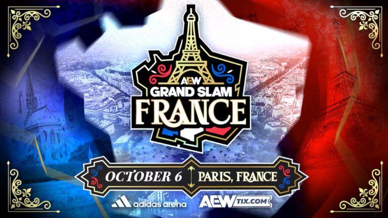 AEW Grand Slam France logo
