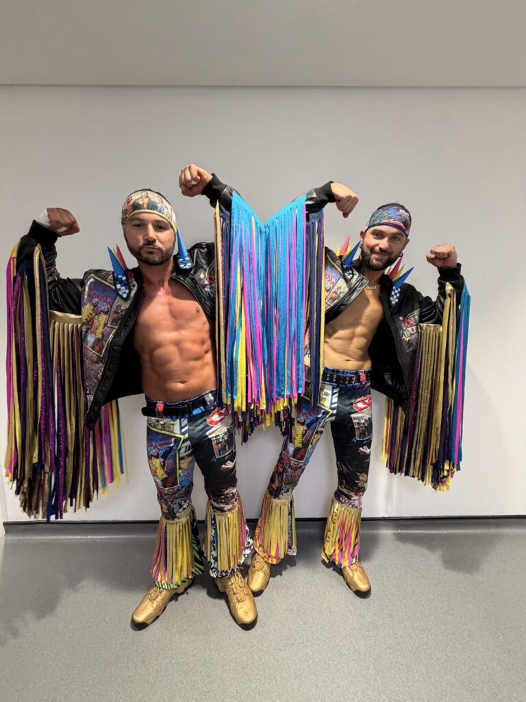 Young Bucks AEW All In London attire