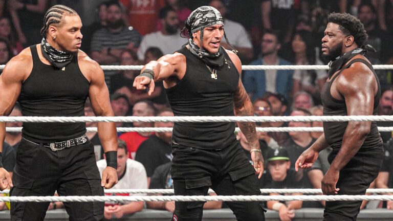 Royce Keys and OTM on WWE Raw
