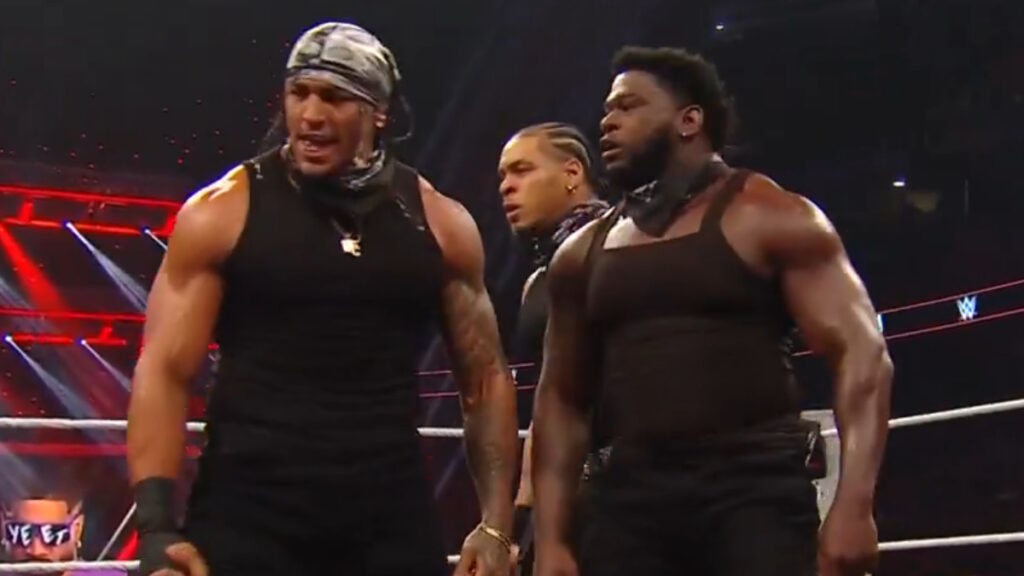WWE stars Royce Keys and OTM