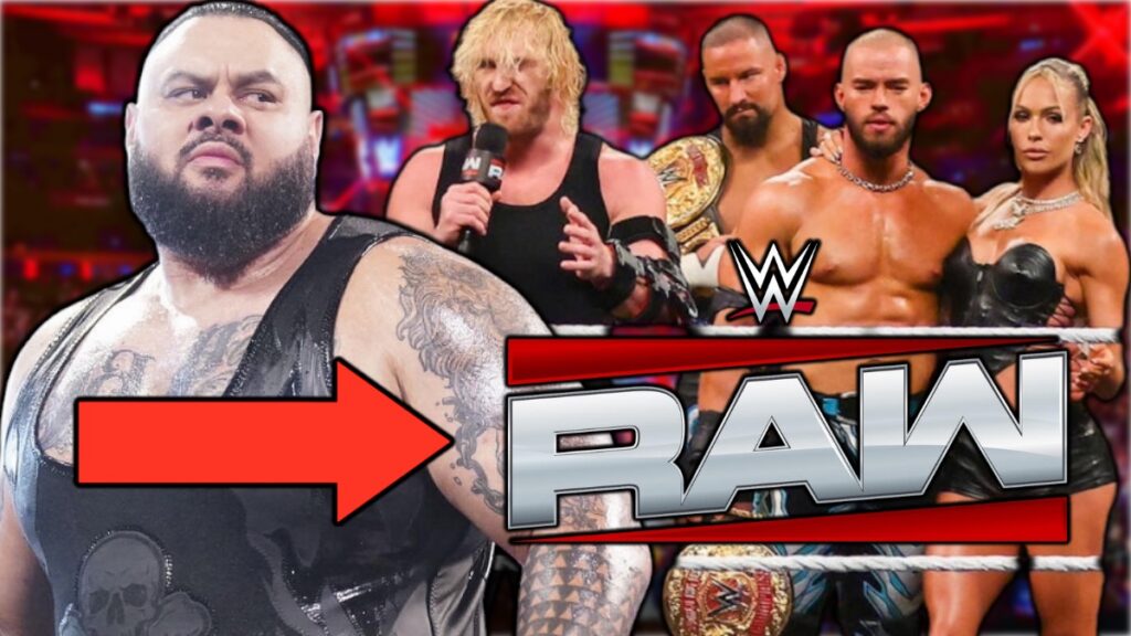 WWE Raw logo with The Vision