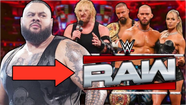 WWE Raw logo with The Vision