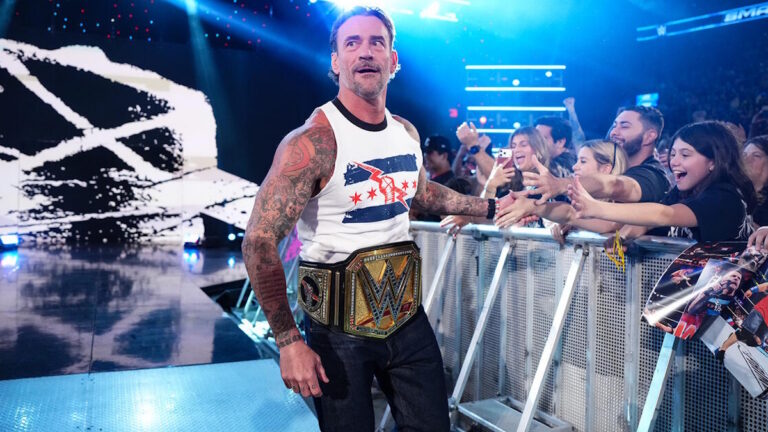 Undisputed WWE Champion CM Punk
