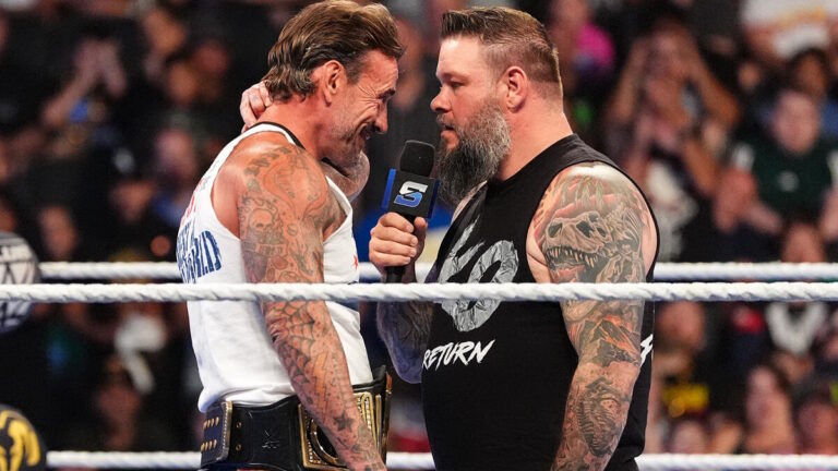 WWE's CM Punk and Kevin Owens