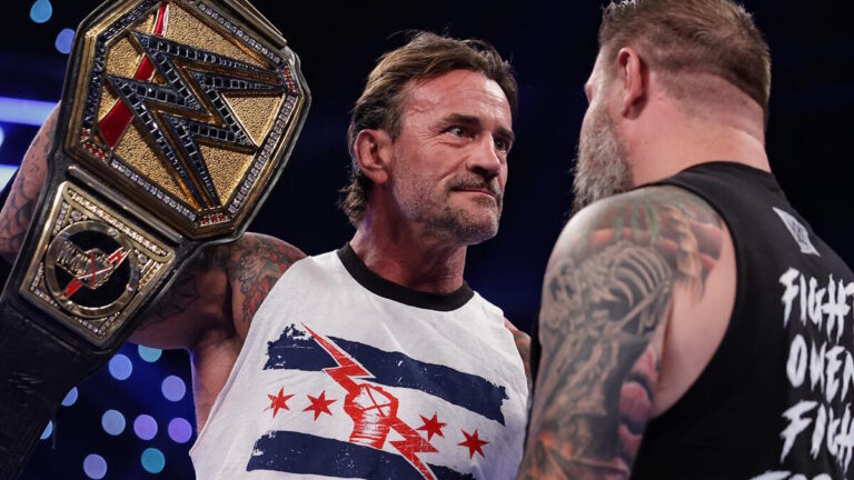 Undisputed WWE Champion CM Punk and Kevin Owens