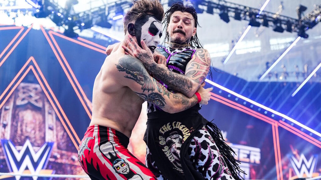 Danhausen & Dominik Mysterio at WWE SummerSlam