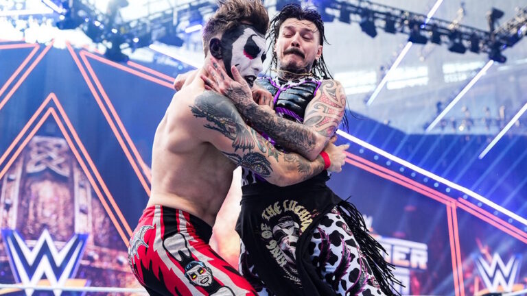 Danhausen & Dominik Mysterio at WWE SummerSlam