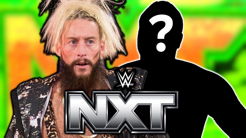 WWE NXT logo and Enzo Amore