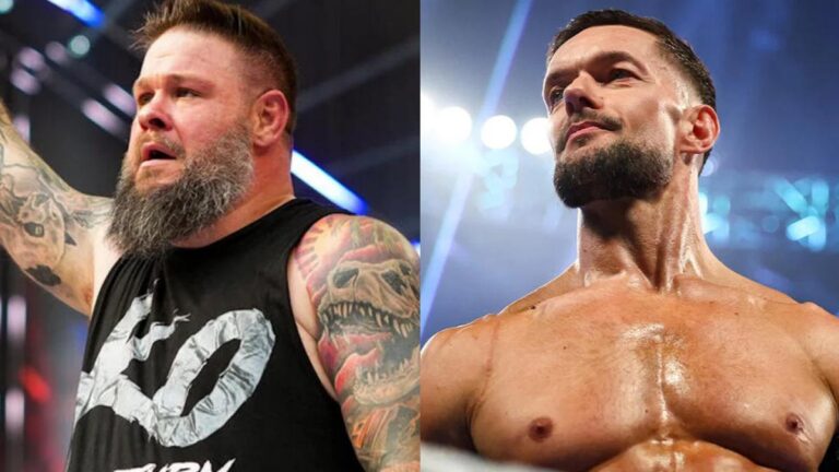 WWE stars Kevin Owens and Finn Balor