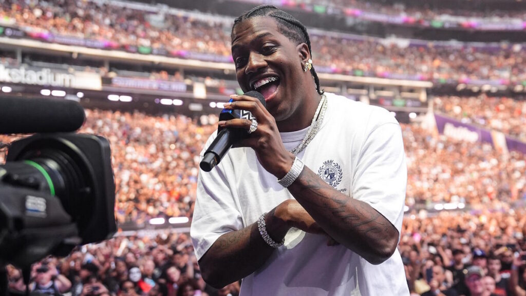 Lil Yachty at WWE SummerSlam