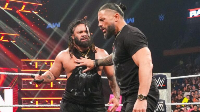 WWE Raw stars Roman Reigns and Jacob Fatu
