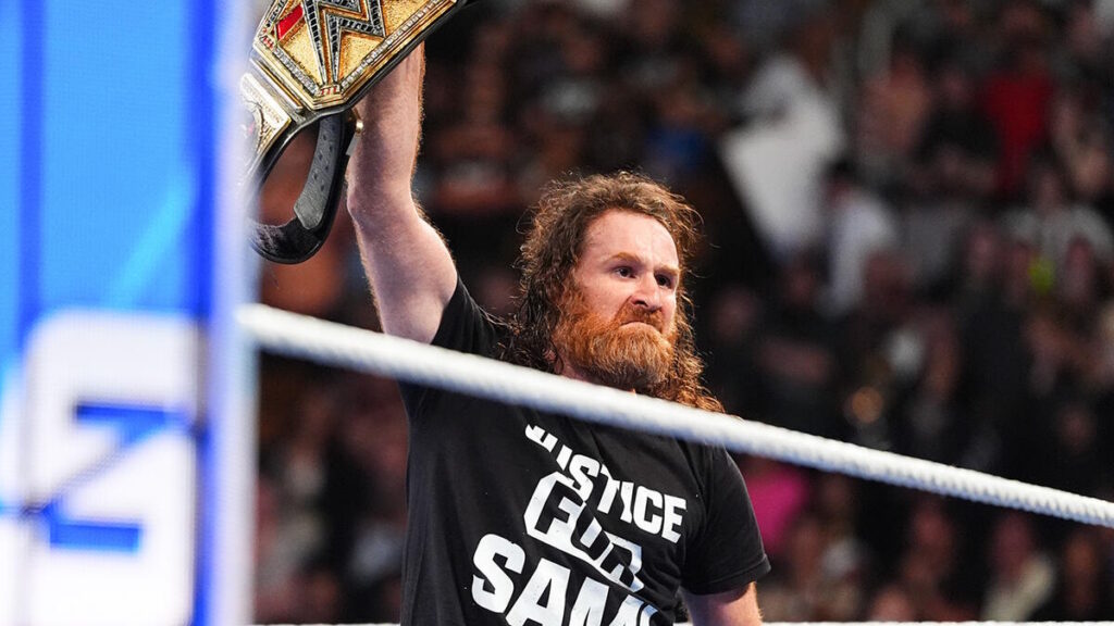 Undisputed WWE Champion Sami Zayn