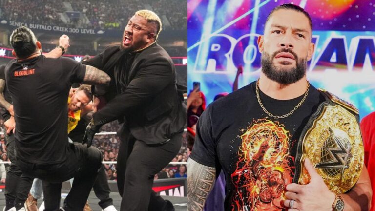 WWE stars Solo Sikoa and Roman Reigns