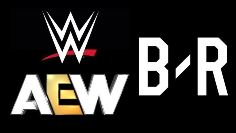 WWE, AEW, Bleacher Report logo