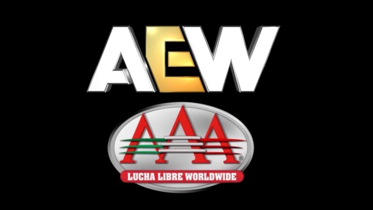 AEW and WWE AAA logos