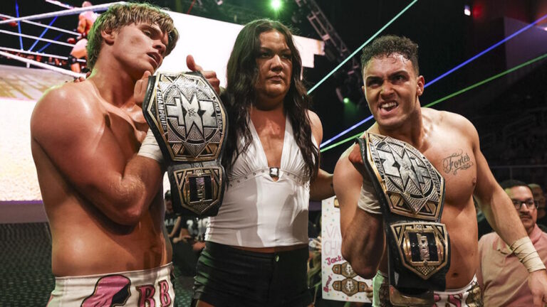 WWE NXT Tag Team Champions the Vanity Project