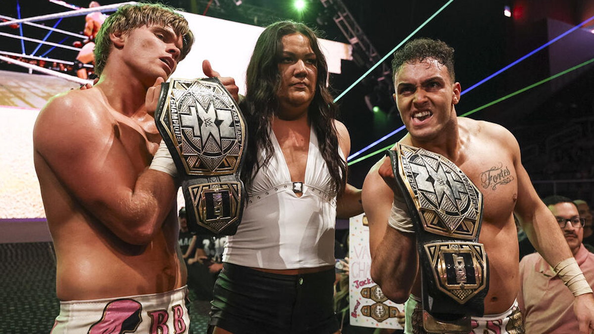 WWE NXT Tag Team Champions the Vanity Project