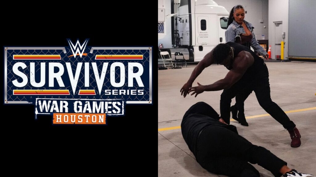 WWE Survivor Series 2026 logo with Jaida Parker, Royce Keys and Jacob Fatu
