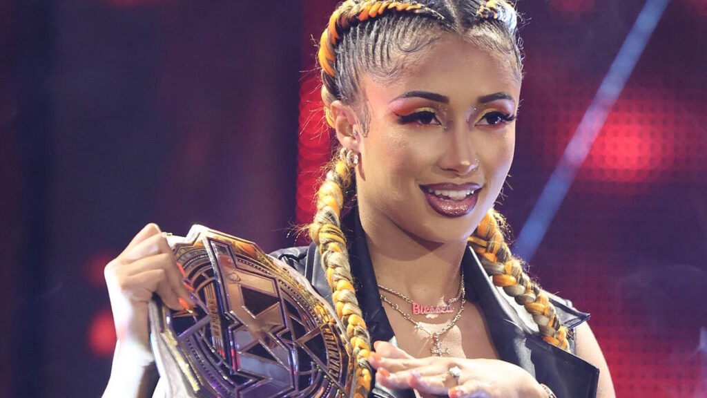WWE NXT Women's Champion Kelani Jordan