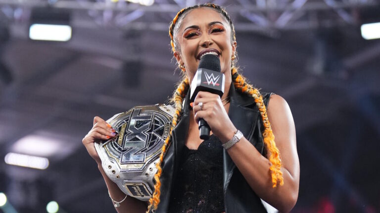 WWE NXT Women's Champion Kelani Jordan