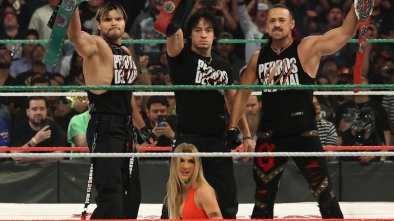 Los Perros Del Mal at WWE AAA TripleMania 34