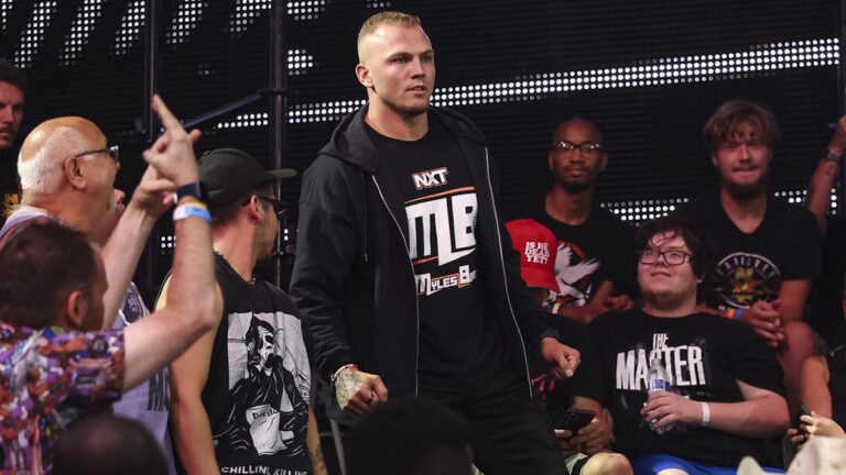 WWE star Myles Borne