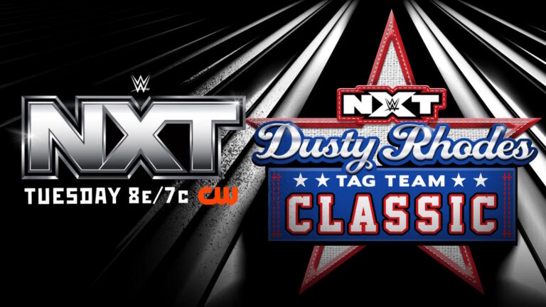 WWE NXT and Dusty Rhodes Tag Team Classic logos
