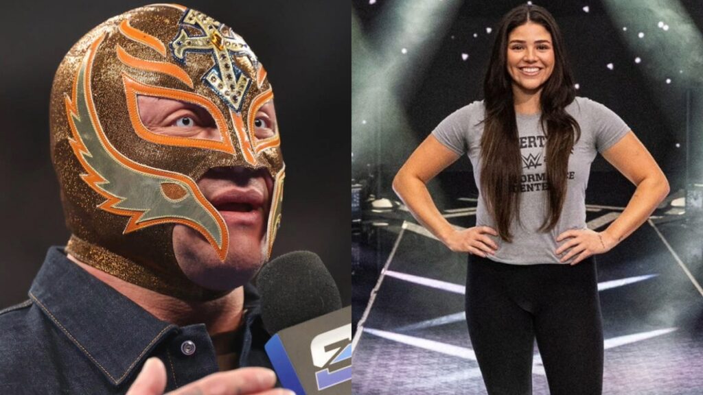 WWE's Rey Mysterio & Aalyah Gutierrez