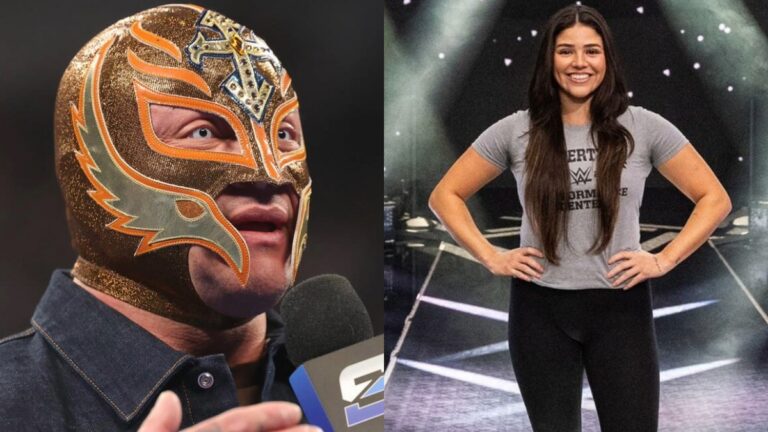 WWE's Rey Mysterio & Aalyah Gutierrez
