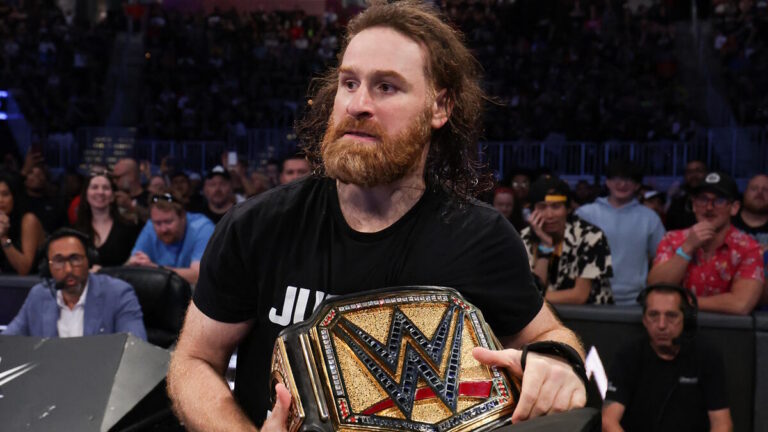 Undisputed WWE Champion Sami Zayn